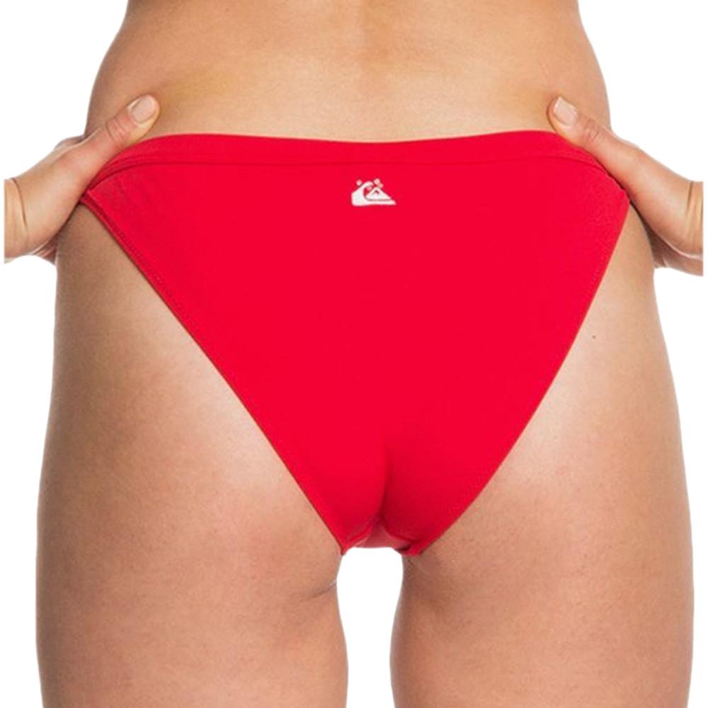 Bas De Bikini Rouge Femme Quiksilver Womens Espace Des Marques