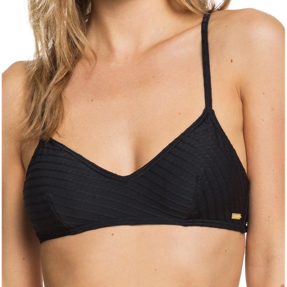 Haut De Bikini Noir Femme Roxy Golden Breeze Espace Des Marques