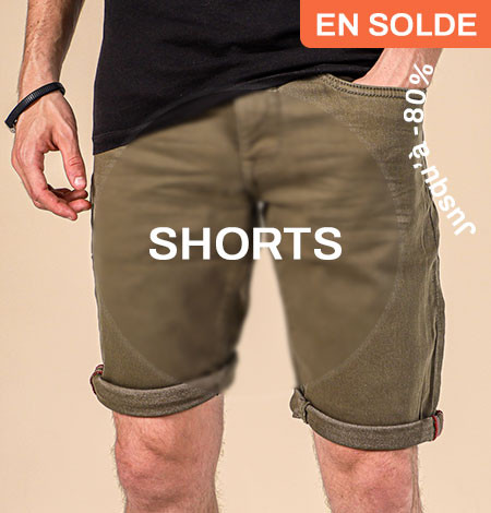 Shorts en soldes jusqu'à -80% : Faites le plein de shorts à petits prix pendant les soldes Espace des Marques