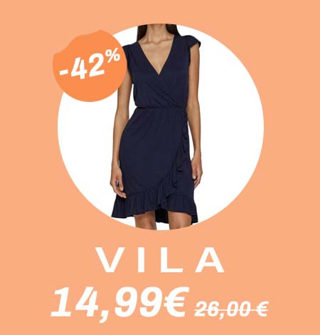 Soldes : robe Vila à -42%