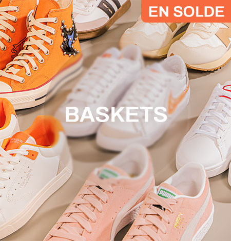Baskets en soldes jusqu'à -80% : Faites le plein de sneakers à petits prix pendant les soldes Espace des Marques