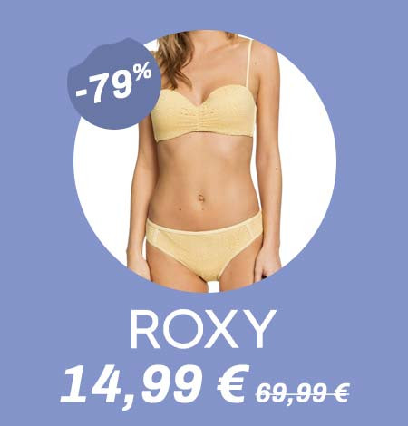 Soldes : maillots de bain Roxy -79%