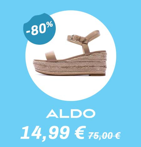 Soldes : sandales Aldo à -80%