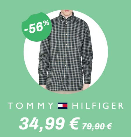 Soldes : chemise Tommy Hilfiger à -56%