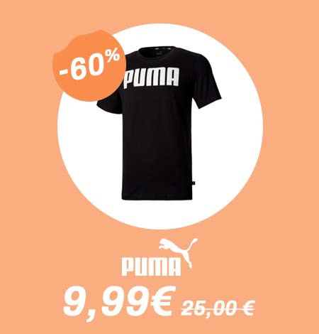 Soldes : t-shirt Puma à -60%