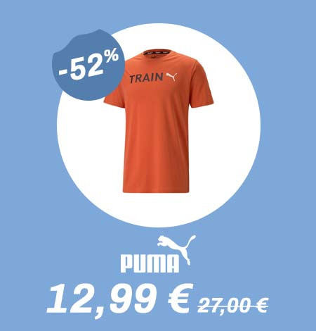 Soldes : t-shirt Puma -52%