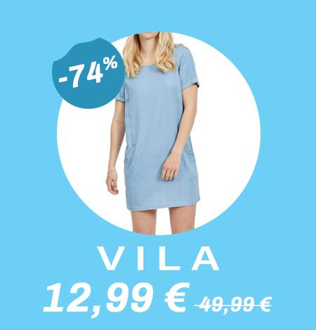 Soldes : robe Vila à -74%