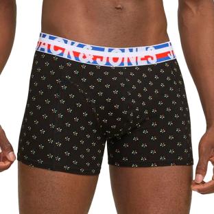 X3 Boxers Noir/Marine Homme Jack & Jones Trunks 3 vue 2