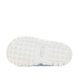 Baskets Blanches Fille PUMA Mayze Snake vue 5