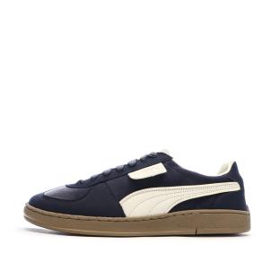 Baskets Bleu Homme Puma Super Team Velvet pas cher