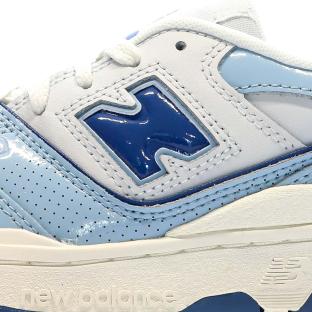 Baskets Bleu Femme New Balance 550 vue 7