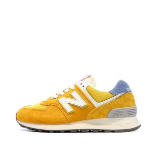 ML574 Baskets Jaune Moutarde Femme New Balance pas cher