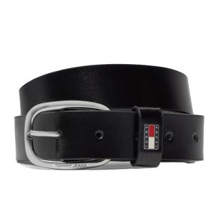 Ceinture Noir Femme Tommy Hilfiger Oval 3.0 pas cher