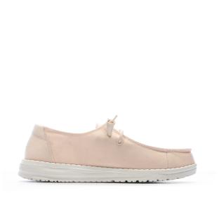 Chaussures Rose Femme Hey Dude Wendy Slub Canvas vue 2