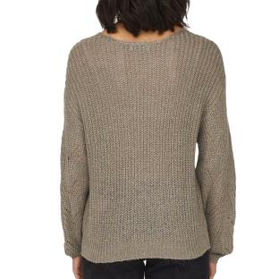 Pull Kaki Femme JDY Adut vue 2