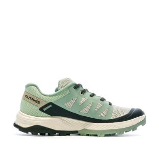 Chaussures de randonnée Vert Femme Salomon Outrise vue 2