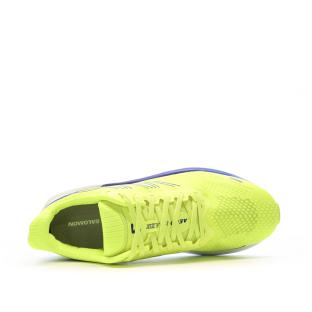 Chaussures de Running Jaune Fluo Homme Salomon Aero Blaze vue 4