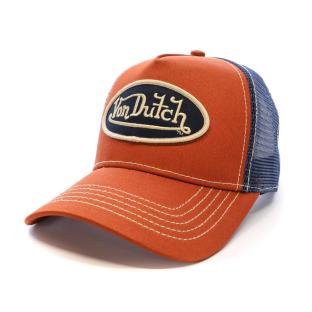 Casquette Orange/Bleu Homme Von Dutch 925770 pas cher