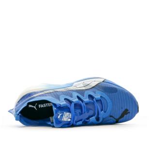 Chaussures de Sport Bleu/Rouge Femme Puma Fast-fwd Nitro E vue 5