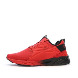 Baskets Noires/Rouge Garçon Kappa San Puerto Lace pas cher