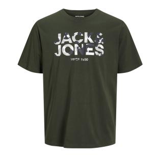 T-shirt Kaki Homme Jack & Jones James pas cher