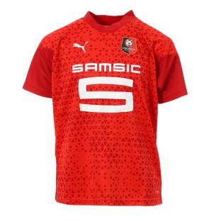 Stade Rennais Maillot de Foot Rouge Garçon Puma 22/23 pas cher