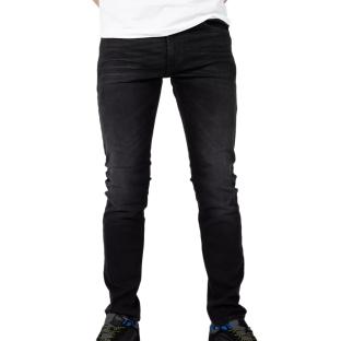 Jean Skinny Enduit Noir Homme Diesel Damny