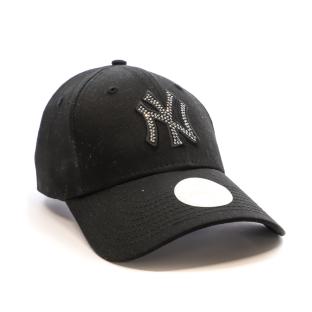 Casquette Noire Femme New Era Metallic vue 2