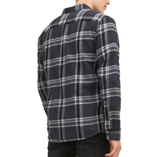 Chemise Noire/Gris à Motifs Homme Jack & Jones Brook Check vue 2