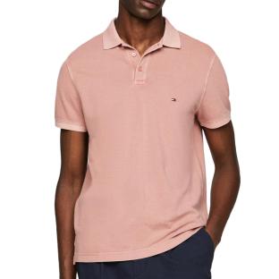 Polo Rose Homme Tommy Hilfiger Garment pas cher
