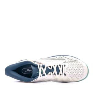 Chaussure de Padel Blanche Homme Mizuno Wave Exceed Tour 5 Cc vue 4