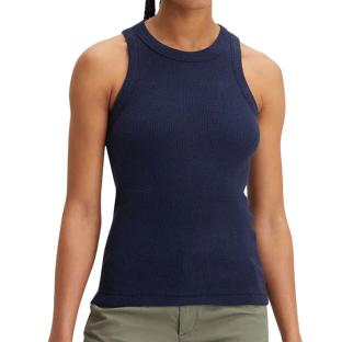 Débardeur Marine Femme Dockers Rib Knit Tank pas cher