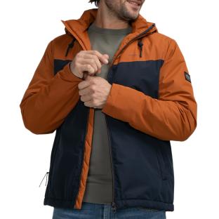 Blouson Marine/Orange Homme Petrol Industries Padded pas cher