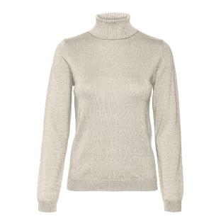 Pull Beige Femme Vero Moda Happyshine pas cher