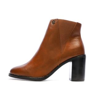 Bottines Camel Femme Chattawak MORENO pas cher