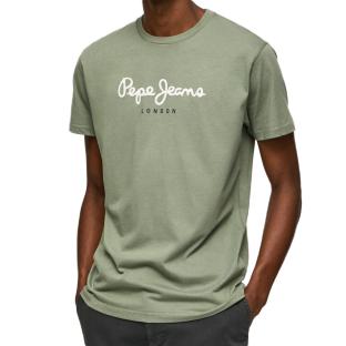 T-shirt Vert Homme Pepe Jeans Eggo N pas cher
