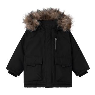 Parka Noire Garçon Name it Master pas cher