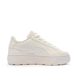 Baskets Blanches Fille Puma Karmen vue 2