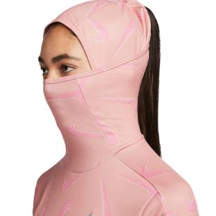 Sweat à Capuche de Sport Rose Femme Nike Pacer Hooded vue 3