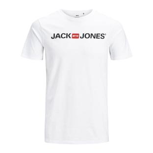 T-shirt Blanc Garçon Jack & Jones Neck pas cher