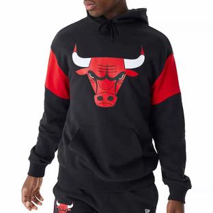 Sweat Noir/Rouge Homme New Era Nba Color pas cher