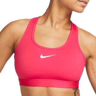 Brassière de Sport Rose Femme Nike SWSH MED pas cher