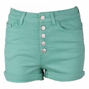 Short Turquoise Femme Only Outch Hw Button pas cher