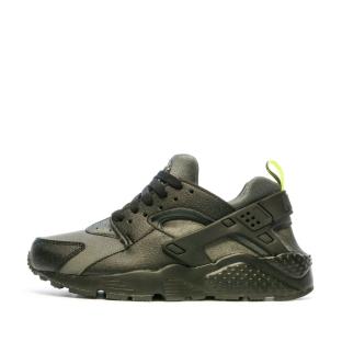 Baskets Noir Garçon Nike Huarache Run pas cher