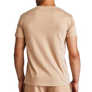 T-shirt Marron Clair Homme Airness Mk Gold vue 2