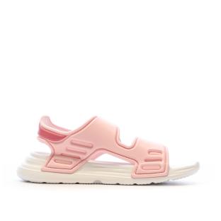 Sandales Rose/Blanche Fille Adidas Altaswim vue 2