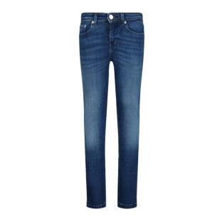 Jean Bleu Foncé Fille Tommy Hilfiger Scanton Y Vintage pas cher