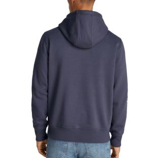 Sweat à Capuche Bleu Homme Calvin Klein Jeans Minimal vue 2