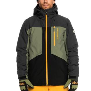 Veste de ski Noir/Kaki Homme Quiksilver Dawson pas cher