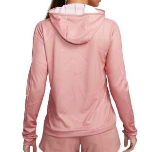 Sweat à Capuche de Sport Rose Femme Nike Pacer Hooded vue 2